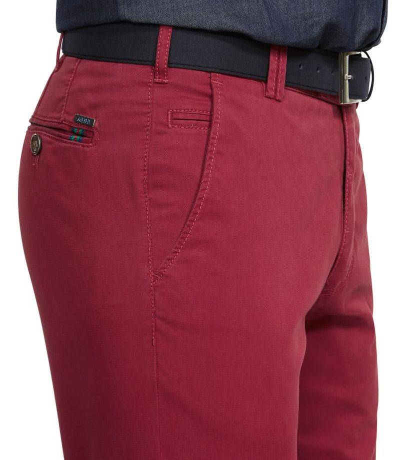 meyer Hose Herren Meyer Chinos Classic Einfarbig 97% Baumwolle 3% elastan Online