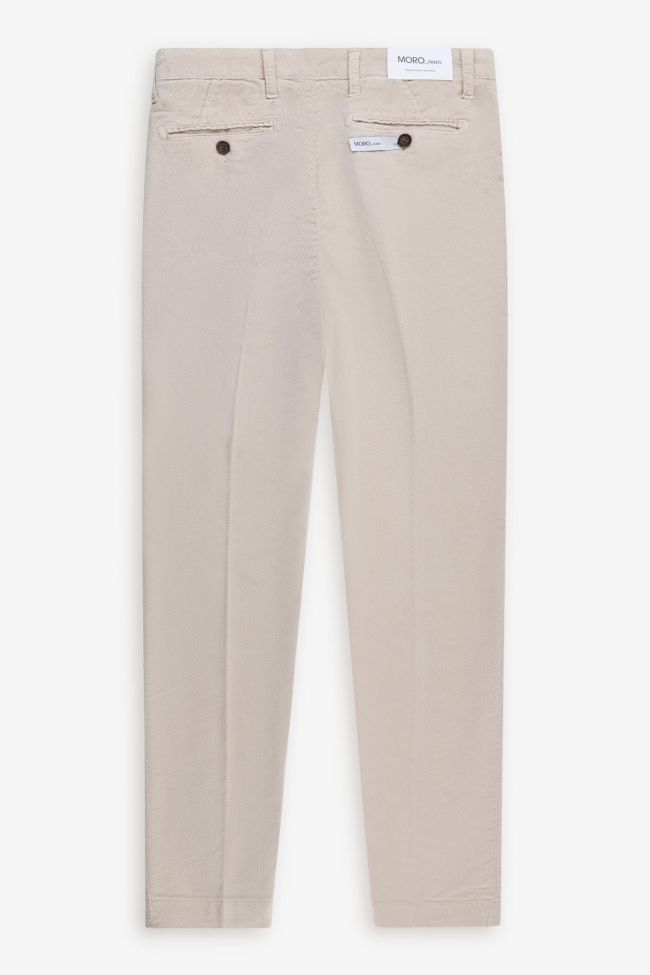 moro Hose Herren Moro Chinos Slim Einfarbig 98% cotton 2% ea Günstiger Verkauf