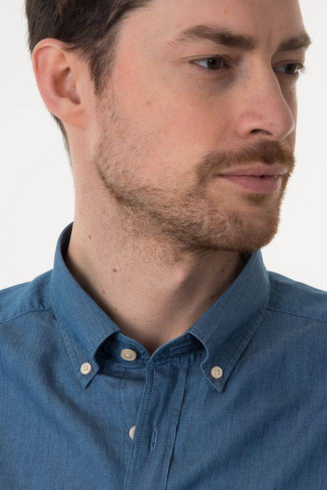 gant Hemd Herren Gant Regular Einfarbig 100% Baumwolle kragen Button-Down Lange Ärmel Günstig kaufen
