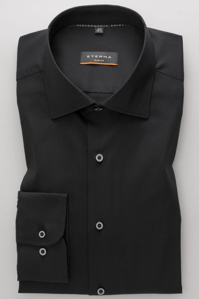 eterna Hemd Herren Eterna Slim kragen Italienisch Lange Ärmel Blitzangebot