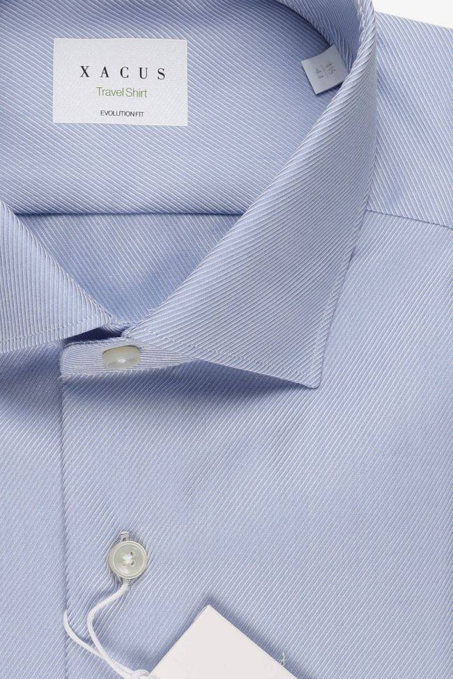 xacus Hemd Herren Xacus Classic Bügelfreie Einfarbig 100% Bio-Baumwolle kragen Französisch Lange Ärmel JETZT KAUFEN