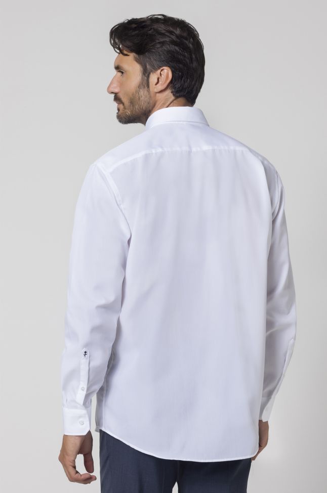 seidensticker Hemd Herren Seidensticker Classic Bügelfreie Einfarbig 100% Baumwolle kragen Button-Down Lange Ärmel 50% Rabatt mit kostenlosem Versand
