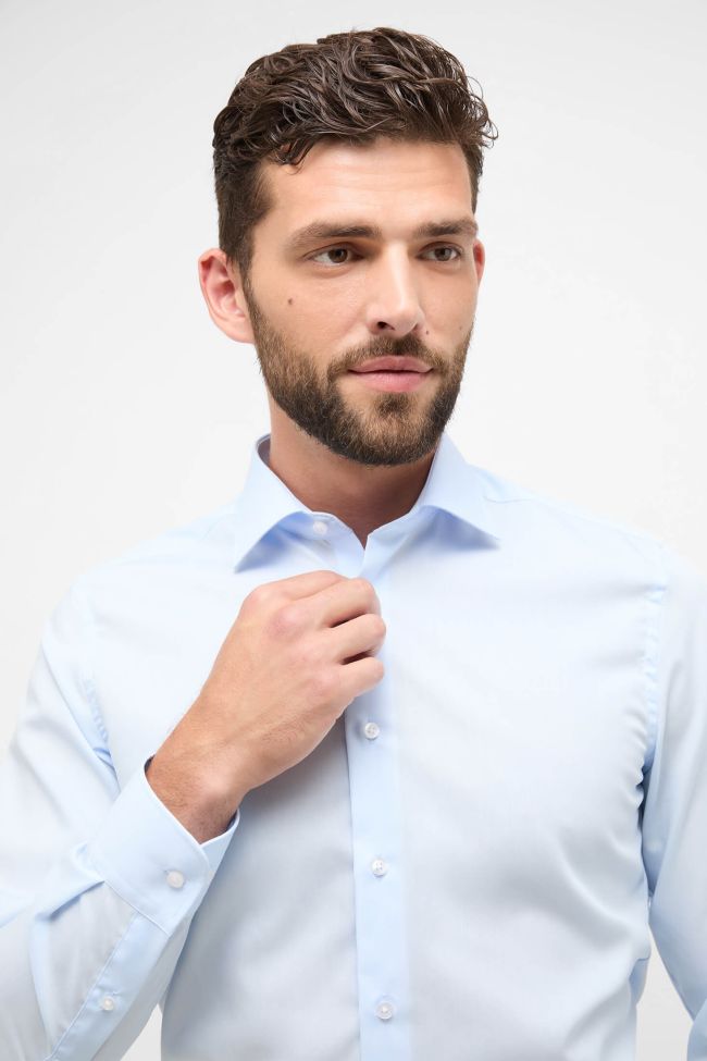 eterna Hemd Herren Eterna Slim Bügelfreie Lange Ärmel Schlussverkauf