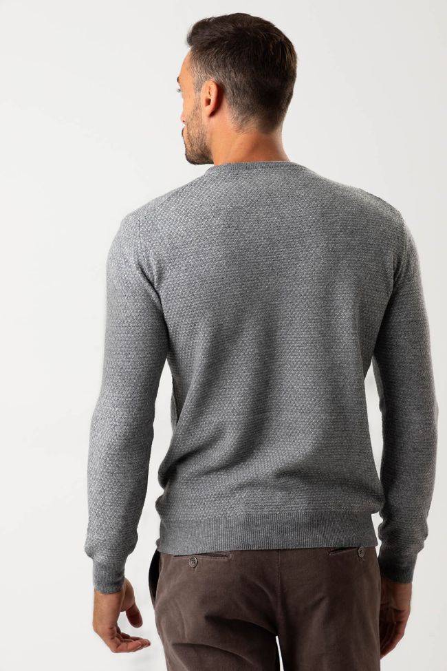 privati firenze Strickwaren Herren Privati Firenze Rundhalsausschnitt Slim Einfarbig 50% wool 20% pa 20%vi 10% cashmere Saisonschlussverkauf