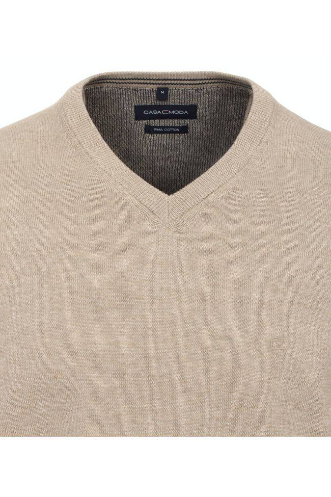 casamoda Strickwaren Herren Casamoda Classic Einfarbig Räumungsverkauf