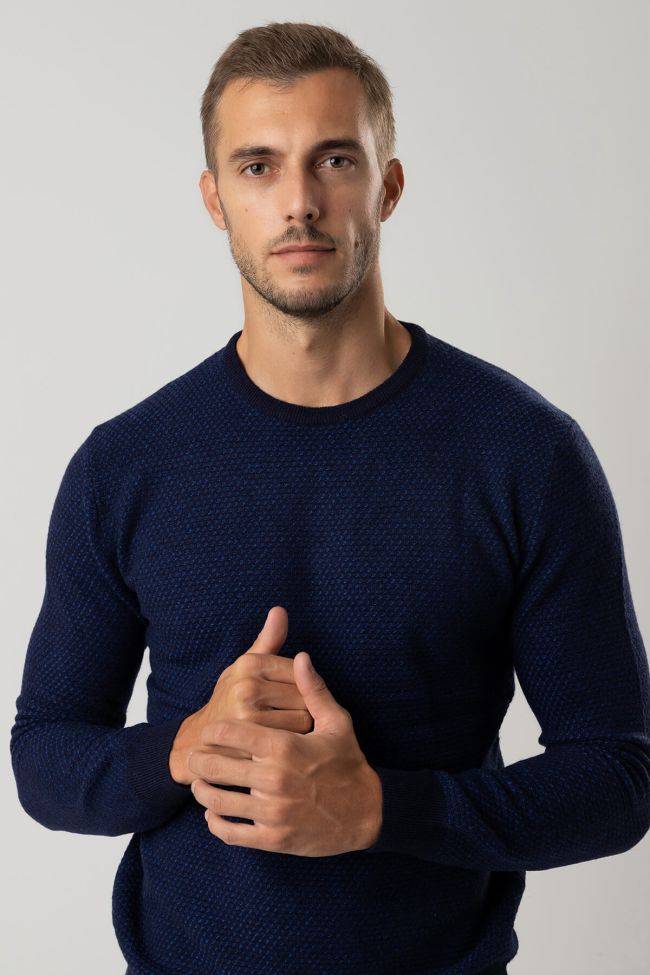 privati firenze Strickwaren Herren Privati Firenze Rundhalsausschnitt Slim Einfarbig 50% wool 20% pa 20%vi 10% cashmere VIP-Rabatte