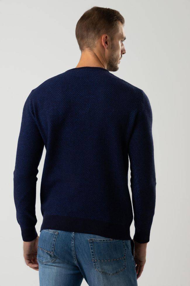privati firenze Strickwaren Herren Privati Firenze Rundhalsausschnitt Slim Einfarbig 50% wool 20% pa 20%vi 10% cashmere VIP-Rabatte