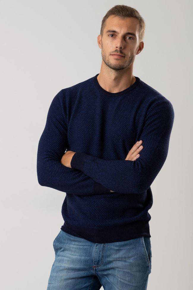 privati firenze Strickwaren Herren Privati Firenze Rundhalsausschnitt Slim Einfarbig 50% wool 20% pa 20%vi 10% cashmere VIP-Rabatte