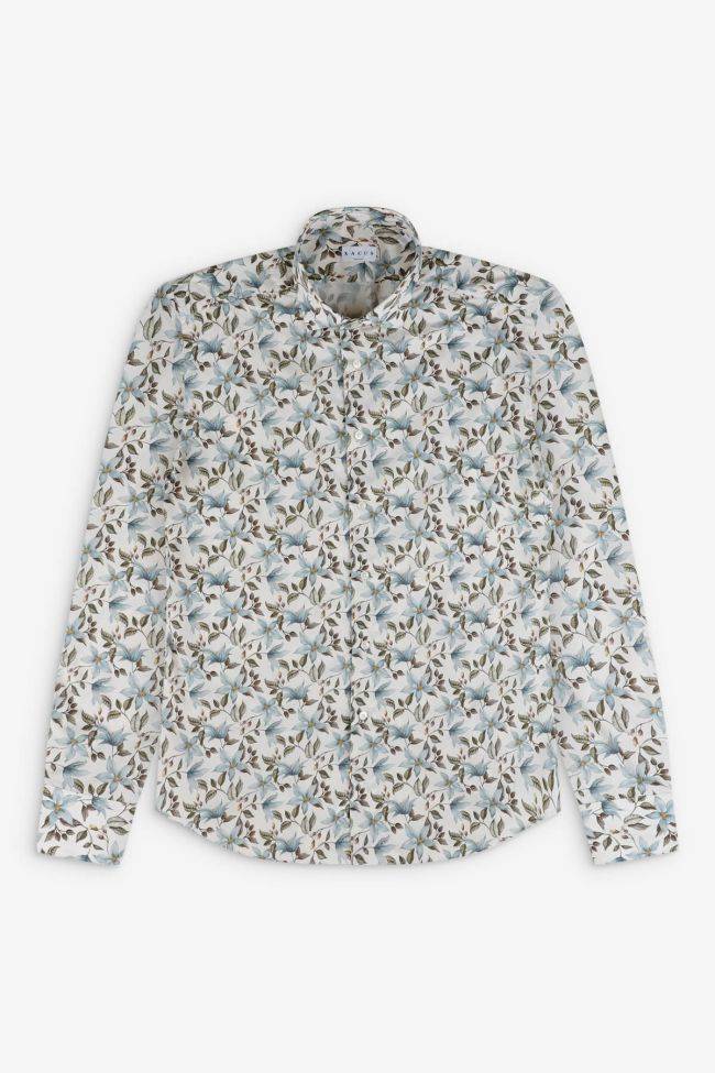 xacus Hemd Herren Xacus Regular Muster 100% Baumwolle kragen Französisch Lange Ärmel Letzte 2 Tage
