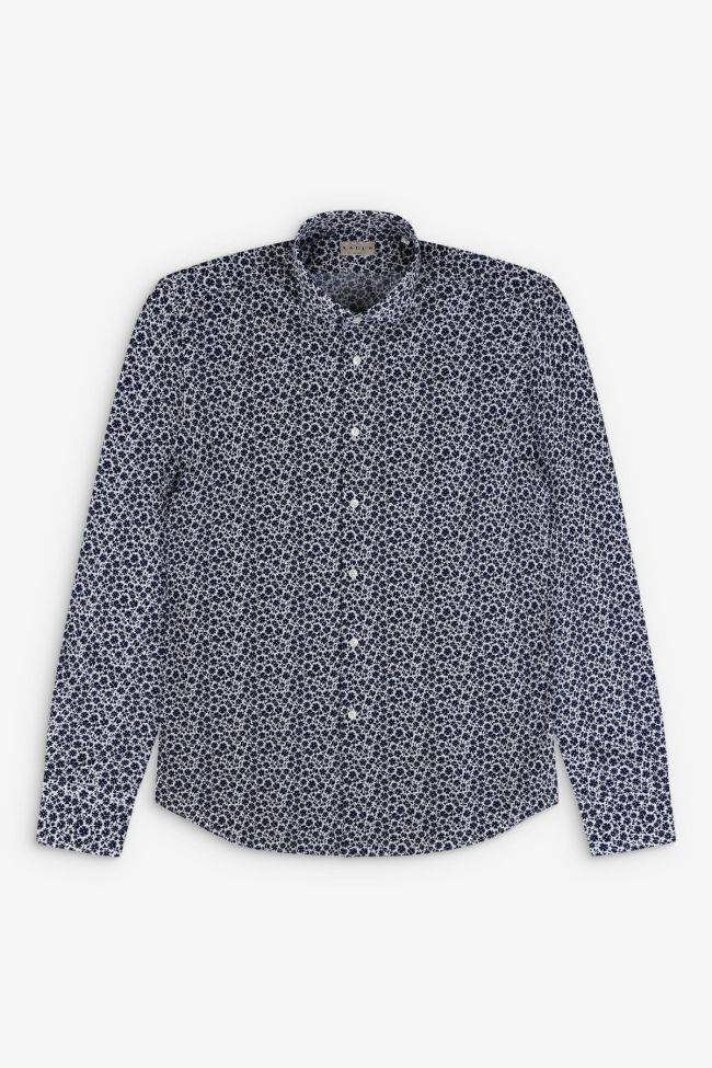 xacus Hemd Herren Xacus Regular Muster 100% Baumwolle gewaschen kragen Französisch Lange Ärmel Super Rabatt