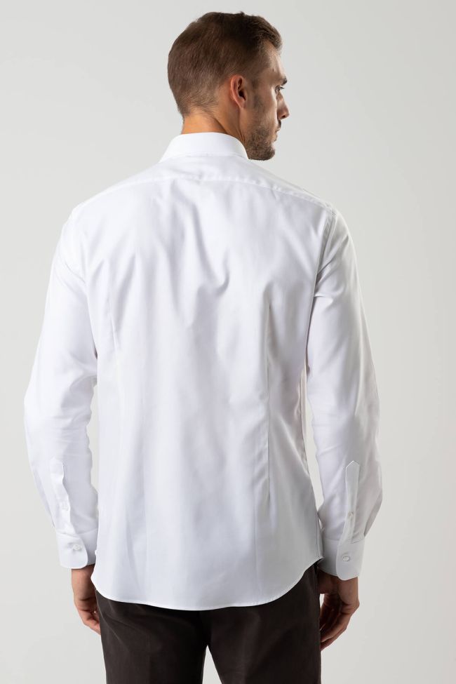 ingram Hemd Herren Ingram Slim Einfarbig 100% Baumwolle kragen Italienisch Lange Ärmel Speichern exportieren