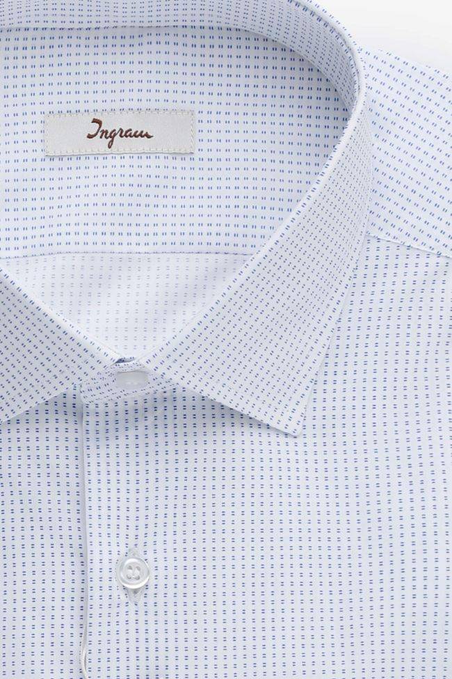ingram Hemd Herren Ingram Regular Halb Unifarben 100% Baumwolle kragen Italienisch Lange Ärmel Black Friday Preise