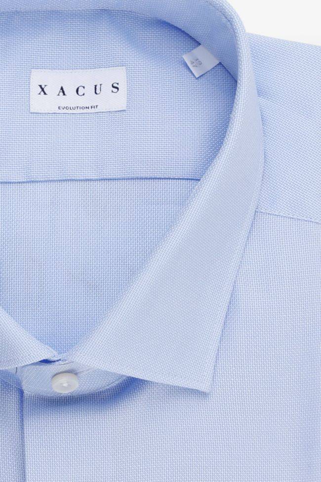 xacus Hemd Herren Xacus Classic Einfarbig 100% Baumwolle kragen Französisch Lange Ärmel Im Verkauf