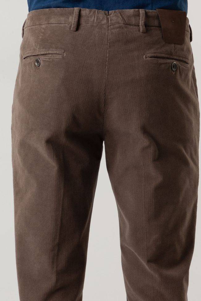 b-settecento Hose Herren B-Settecento Chinos Slim Einfarbig 98% cotton 2% elastan Osterangebot