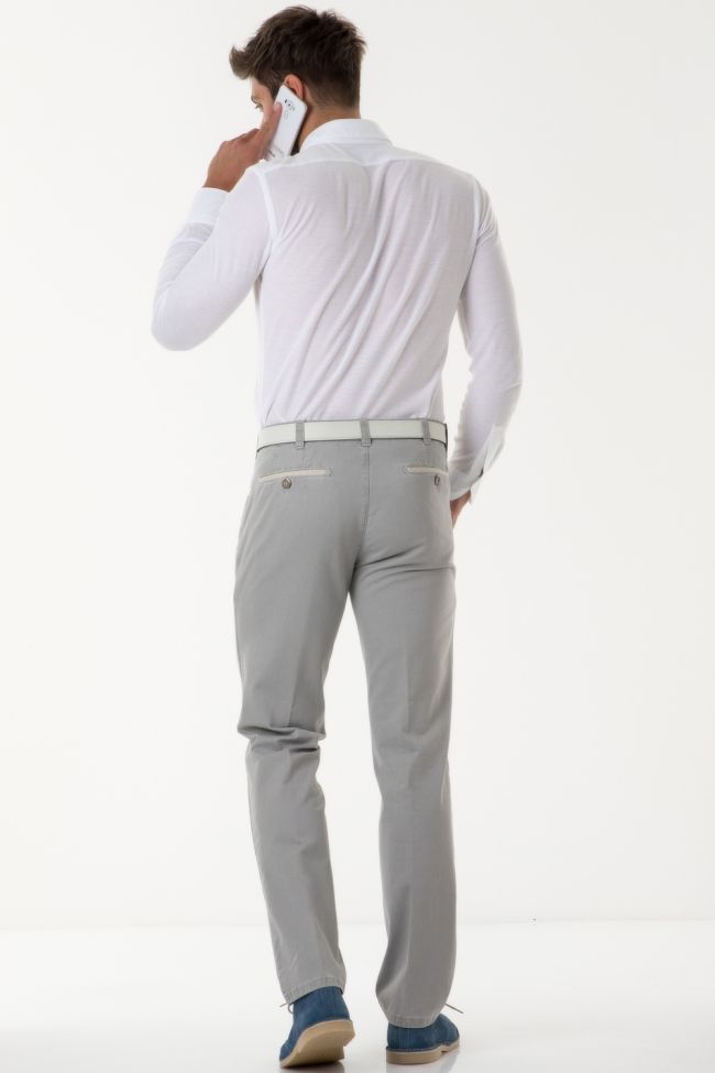 meyer Hose Herren Meyer Chinos Regular Einfarbig 97% Baumwolle 3% elastan Jubiläumsangebot