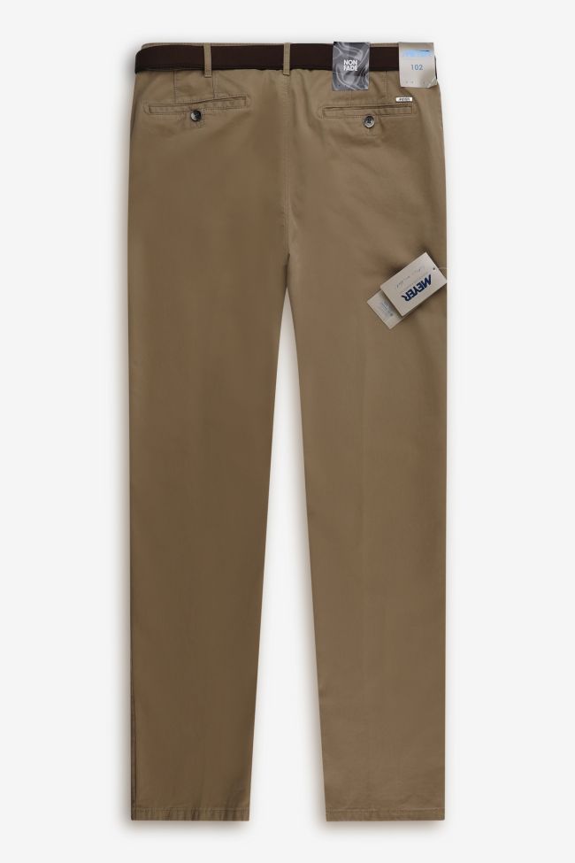 meyer Hose Herren Meyer Klassische Slim Einfarbig 97% Baumwolle 3% elastan Top Angebot