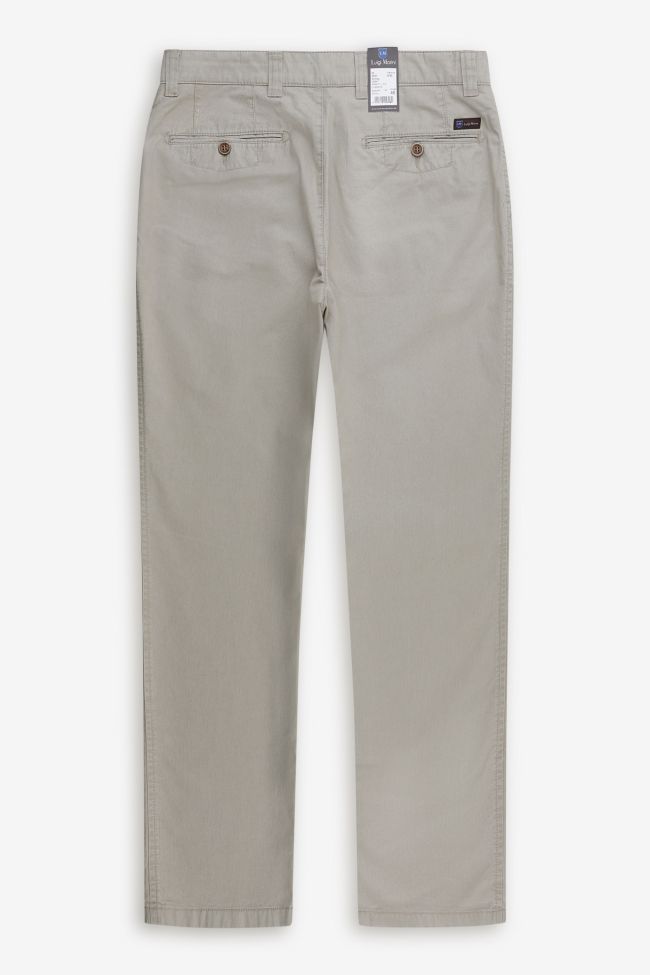 luigi morini Hose Herren Luigi Morini Chinos Regular Einfarbig 97% Baumwolle 3% elastan Begrenzte Freigabe