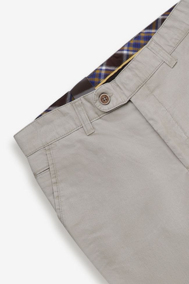 luigi morini Hose Herren Luigi Morini Chinos Regular Einfarbig 97% Baumwolle 3% elastan Begrenzte Freigabe