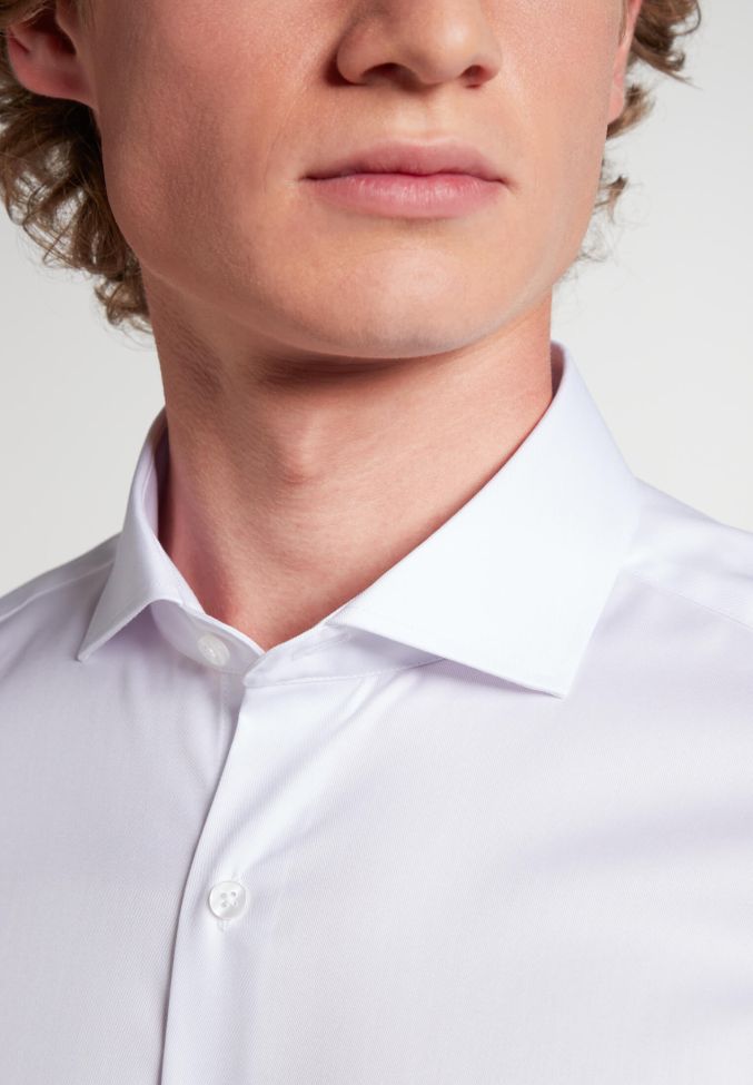 eterna Hemd Herren Eterna Slim Bügelfreie kragen Französisch Lange Ärmel Im Verkauf