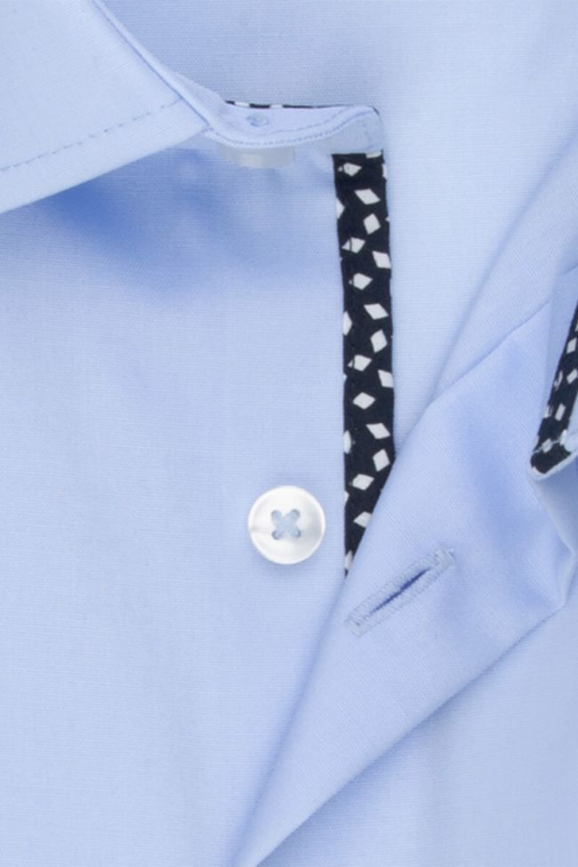 seidensticker Hemd Herren Seidensticker Slim Bügelfreie Einfarbig kragen Italienisch Lange Ärmel Limitierter Zeitrabatt