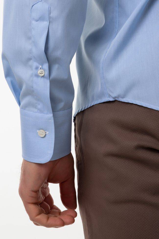 ingram Hemd Herren Ingram Slim Bügelfreie Einfarbig 100% Baumwolle kragen Italienisch Lange Ärmel Online Shopping