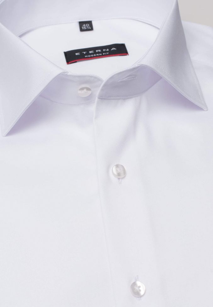 eterna Hemd Herren Eterna Classic Bügelfreie kragen Italienisch Lange Ärmel Osterangebot