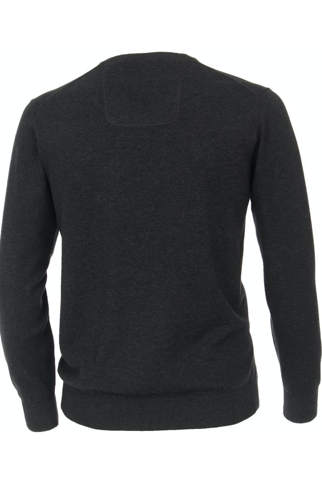 casamoda Strickwaren Herren Casamoda Classic Einfarbig Sonderangebote