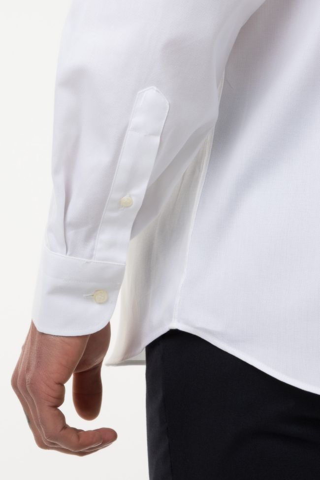 aplomb Hemd Herren Aplomb Classic Einfarbig 100% Baumwolle kragen Button-Down Lange Ärmel Schlussverkauf