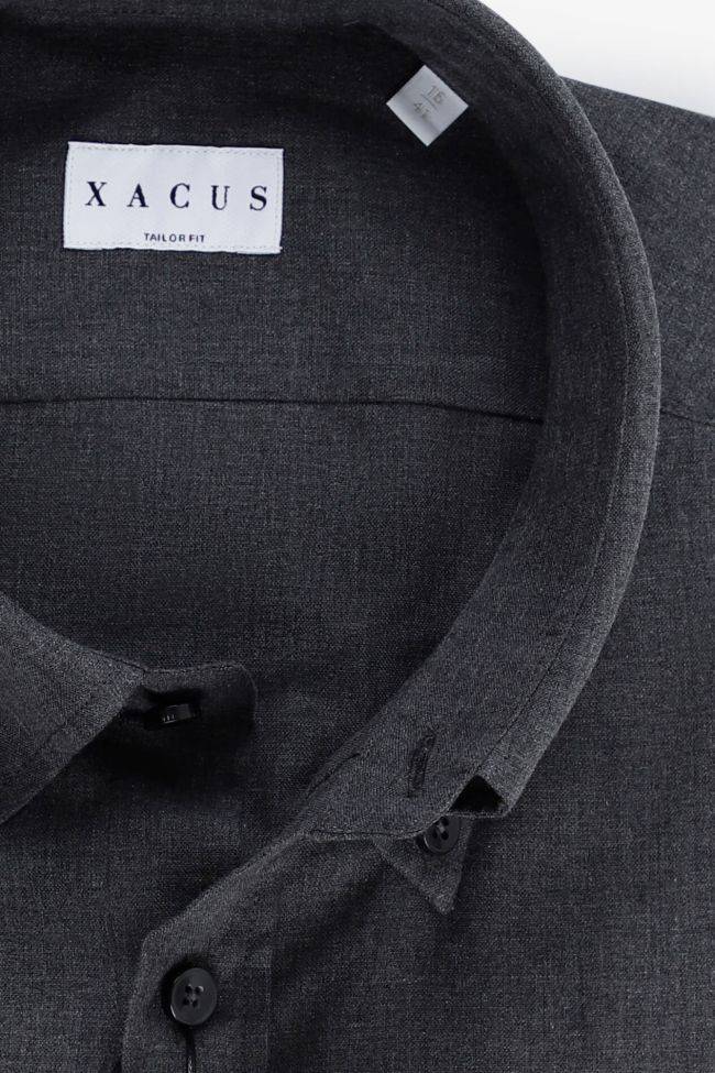 xacus Hemd Herren Xacus Regular Einfarbig 100% Baumwolle kragen Französisch Lange Ärmel Weihnachtsangebot