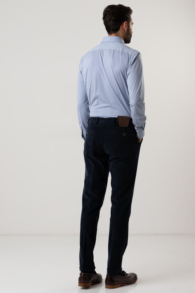 b-settecento Hose Herren B-Settecento Chinos Slim Einfarbig 98% cotton 2% elastan Zeitlich begrenztes Angebot
