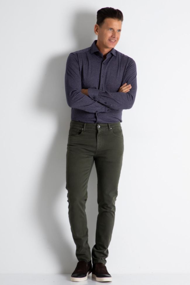 yan simmon Hose Herren Yan Simmon 5 Pocket Slim Einfarbig Wochenangebot
