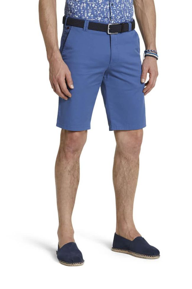 meyer Hose Herren Meyer Bermuda Regular Einfarbig