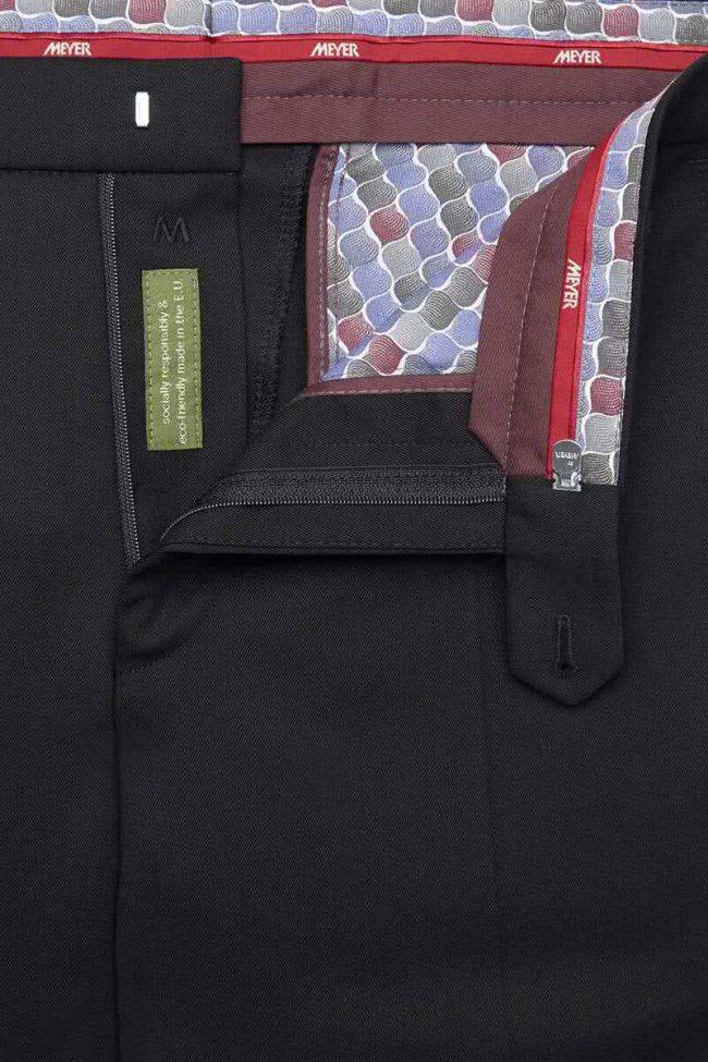 meyer Hose Herren Meyer Klassische Classic Einfarbig 50% Rabatt mit kostenlosem Versand
