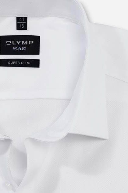 olymp Hemd Herren Olymp Slim Einfarbig Lange Ärmel 50% Rabatt für begrenzte Zeit