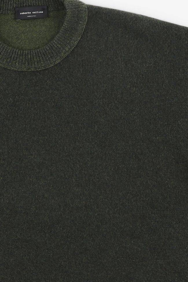 roberto collina Strickwaren Herren Roberto Collina Rundhalsausschnitt Classic Einfarbig 90% Baumwolle - 10% Kaschmir Sonderangebote