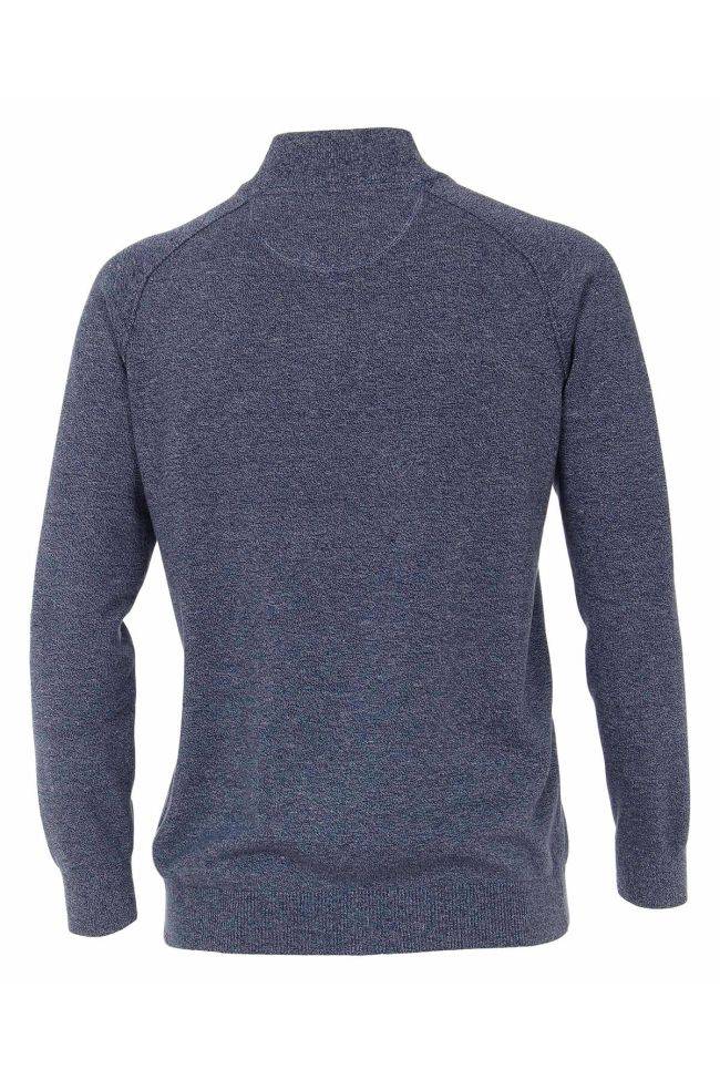 casamoda Strickwaren Herren Casamoda Reißverschluss Classic Einfarbig 100% Baumwolle Wochenangebot
