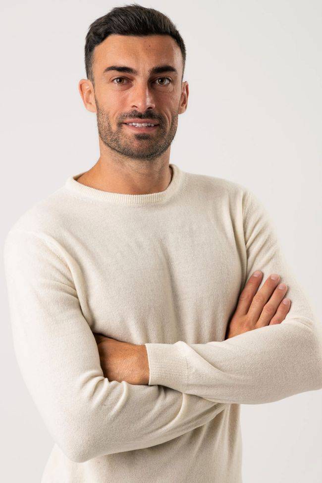 privati firenze Strickwaren Herren Privati Firenze Rundhalsausschnitt Slim Einfarbig 100% Kaschmir Letzter Tag