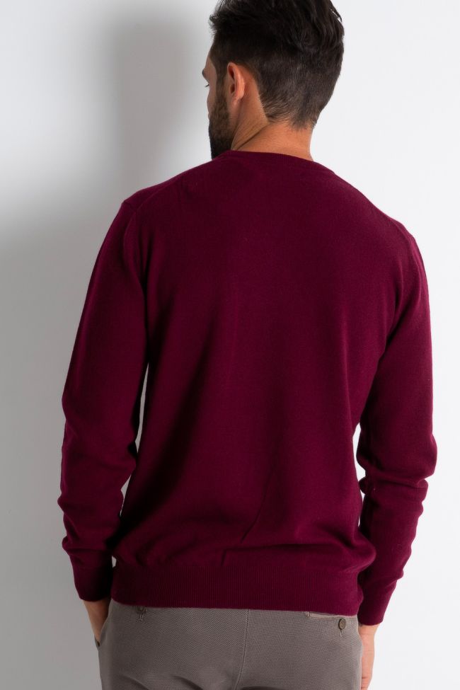 gant Strickwaren Herren Gant Rundhalsausschnitt Classic Einfarbig 70% Wolle, 30% Kaschmir Fabrikladen
