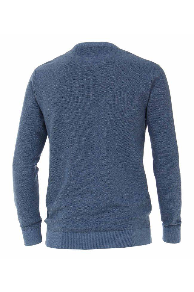 casamoda Strickwaren Herren Casamoda Rundhalsausschnitt Classic Einfarbig 90% Baumwolle 10% Polyester zollfrei