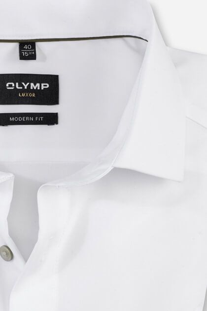 olymp Hemd Herren Olymp Classic Einfarbig kragen Französisch Lange Ärmel Angebote