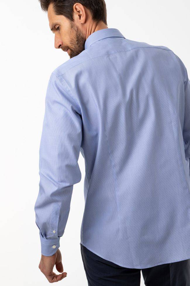 aplomb Hemd Herren Aplomb Regular Streifen 100% Baumwolle kragen Button-Down Lange Ärmel Günstiger Verkauf