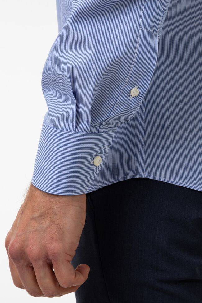 aplomb Hemd Herren Aplomb Regular Streifen 100% Baumwolle kragen Button-Down Lange Ärmel Günstiger Verkauf