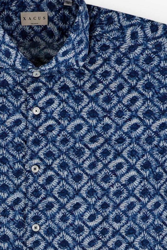 xacus Hemd Herren Xacus Regular Muster 100% Baumwolle gewaschen kragen Französisch Lange Ärmel Kostenloser Versand