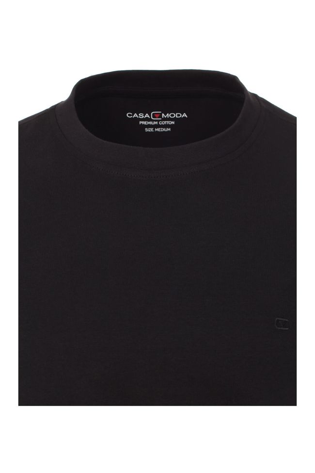 casamoda T-shirt Herren Casamoda Classic Einfarbig 100% Baumwolle Kurze Ärmel Blitzangebot