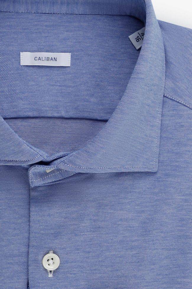 caliban Hemd Herren Caliban Regular Einfarbig 100% Baumwolle kragen Französisch Lange Ärmel Kauf eins, bekomm eins gratis
