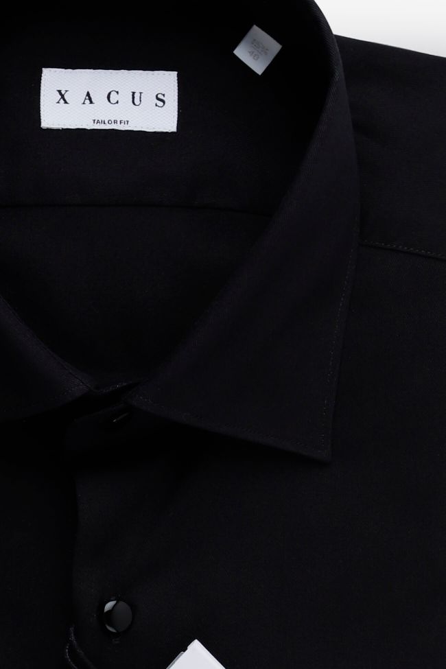 xacus Hemd Herren Xacus Regular Einfarbig 100% Baumwolle kragen Italienisch Lange Ärmel Super Sparpreis