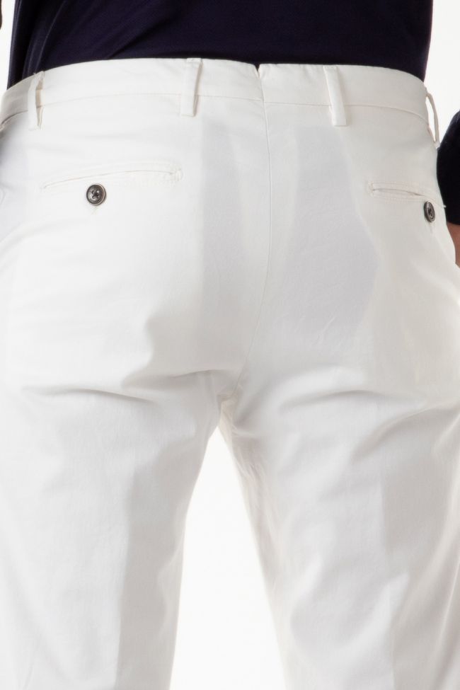 b-settecento Hose Herren B-Settecento Chinos Slim Einfarbig 97% Baumwolle 3% elastan Letzte 3 Tage