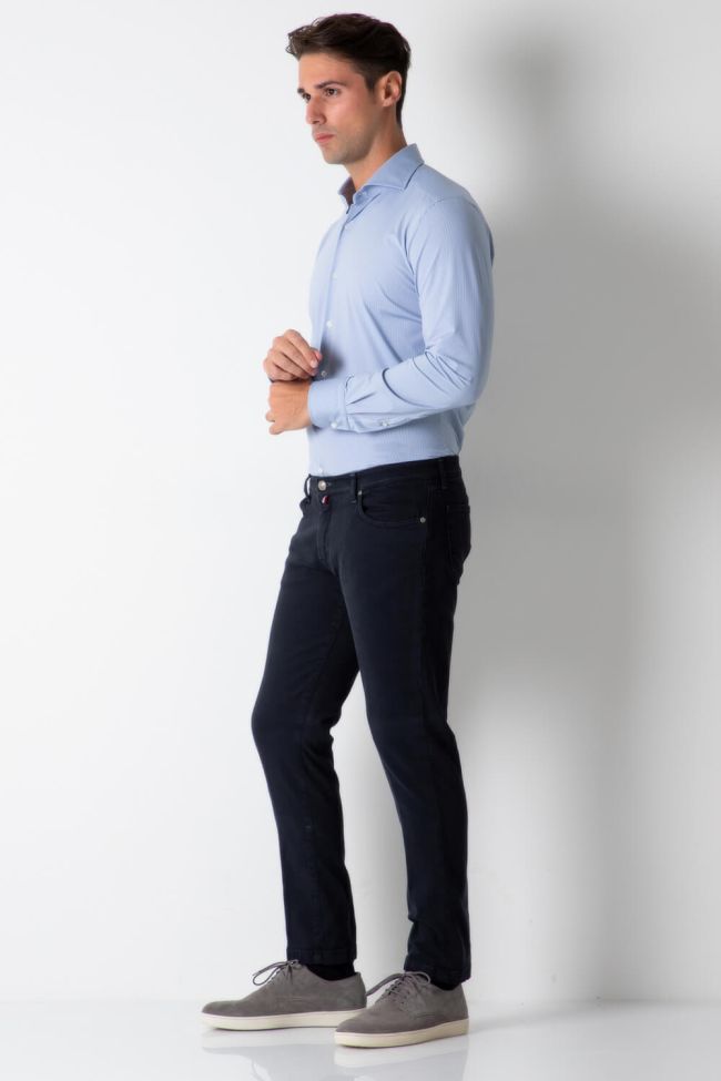 b-settecento Hose Herren B-Settecento 5 Pocket Slim Einfarbig 97% Baumwolle 3% elastan Letzter Tag