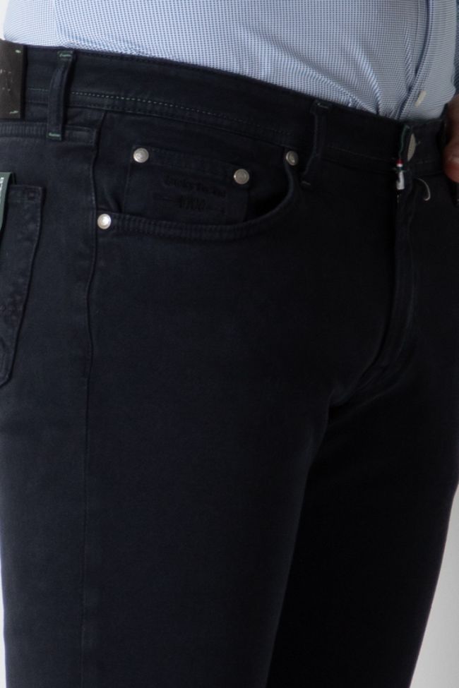 b-settecento Hose Herren B-Settecento 5 Pocket Slim Einfarbig 97% Baumwolle 3% elastan Letzter Tag