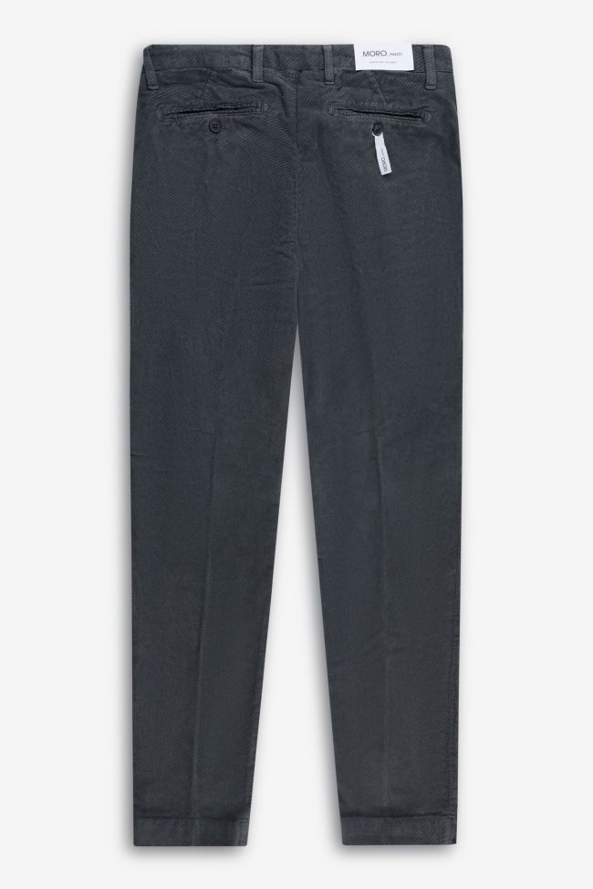 moro Hose Herren Moro Chinos Slim Einfarbig 98% cotton 2% ea Bis zu 50% Rabatt
